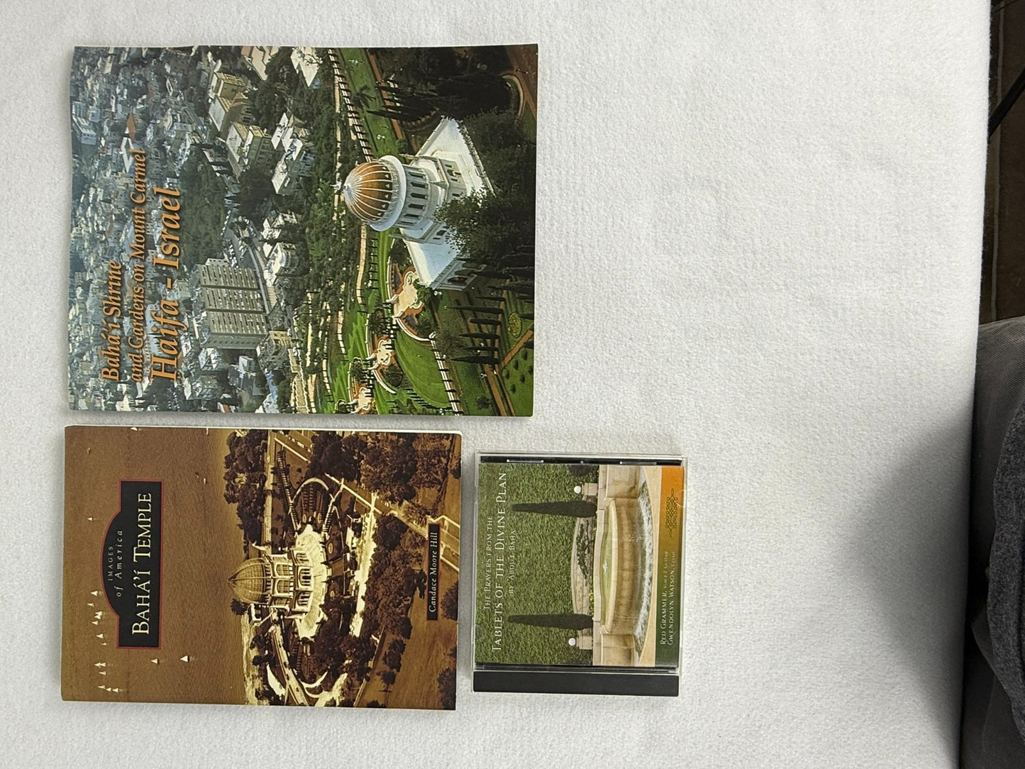 Bahá’í Temple Lot w/ Haifa Book, Arcadia History & (Signed) Red Grammer CD