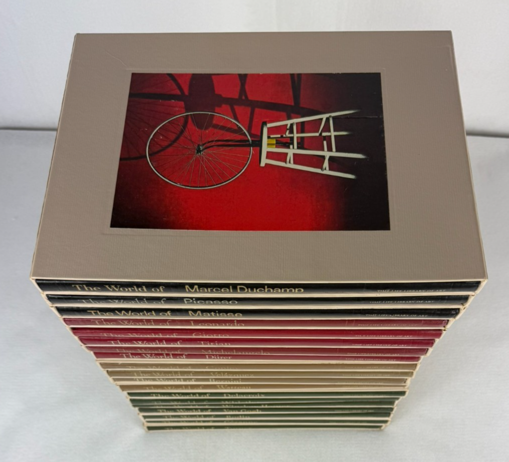 Time-Life Library of Art Lot of 19 Books Incomplete Set - Marcel Duchamp, Turne