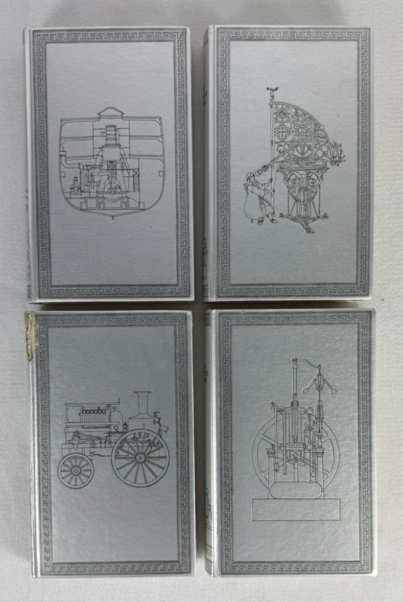 How Things Work Vol I–IV Illustrated Set Edito-Service Silver Covers
