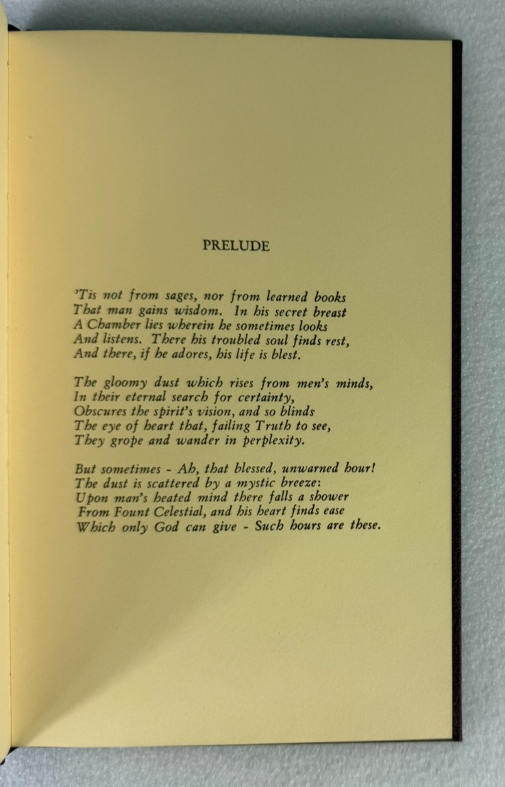 The Song Celestial by Howard Colby Ives 1918 Erick Reed Ltd Ed Bahá’í Verse