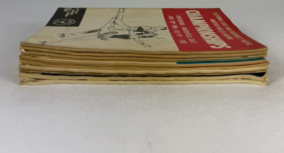 Vintage Roller Skating Championship Programs (11) 1963–1977 CA & US Events