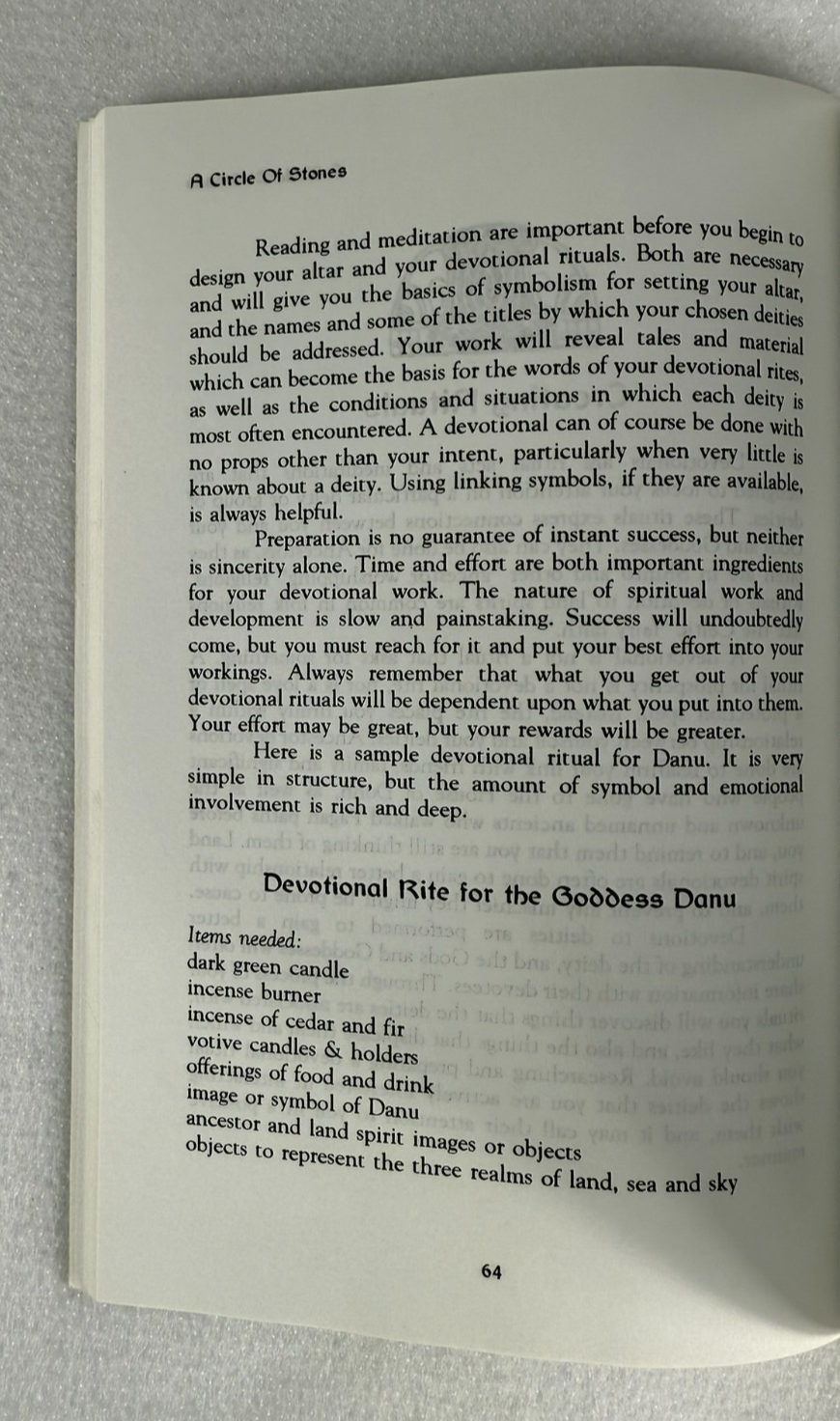 A Circle of Stones by Erynn Rowan Laurie (1995, Eschaton) Celtic Meditation