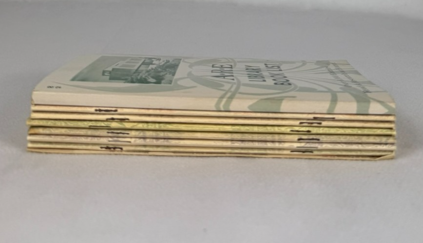 Lot of A.R.E. Journal Issues + Library Book List – Edgar Cayce Association