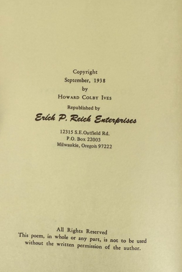The Song Celestial by Howard Colby Ives 1918 Erick Reed Ltd Ed Bahá’í Verse