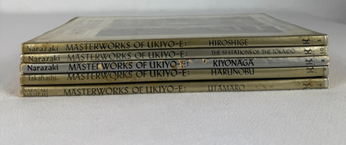 Masterworks of Ukiyo-e – 5-Volume Set | Japanese Woodblock Print Art - Kodansha