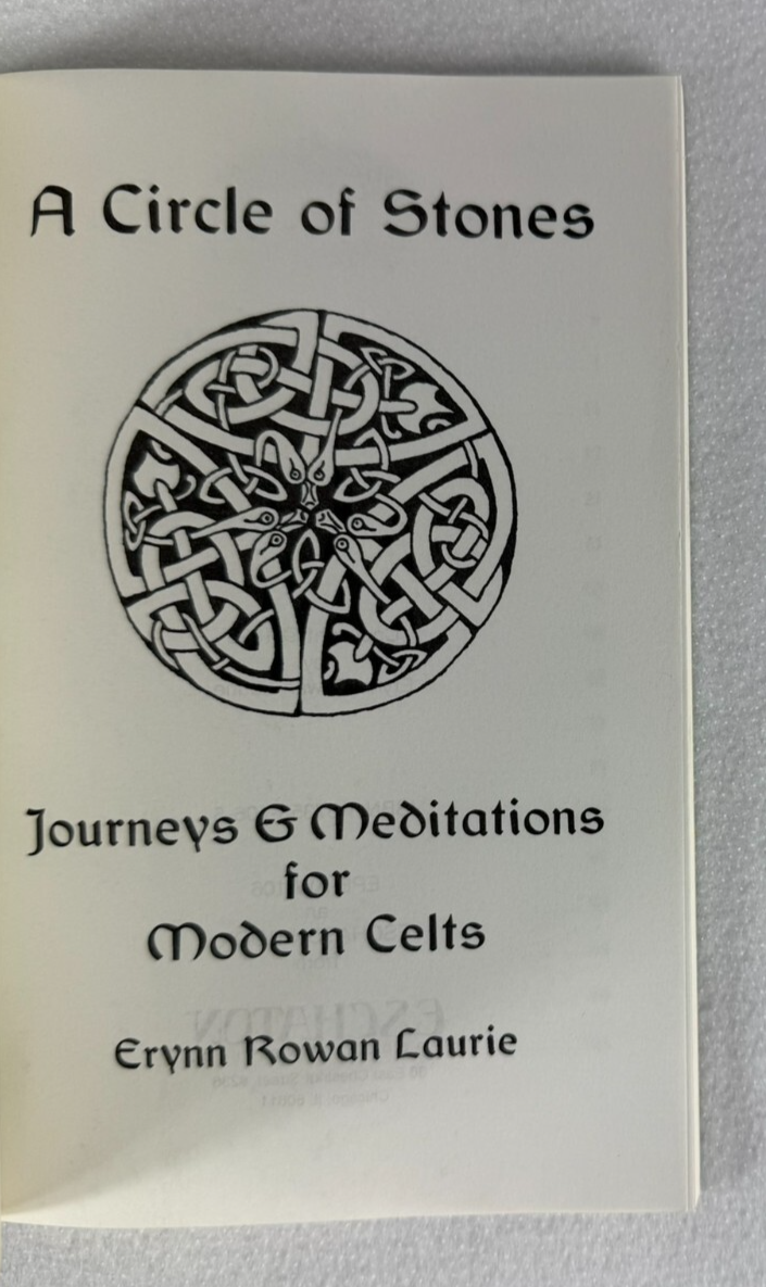A Circle of Stones by Erynn Rowan Laurie (1995, Eschaton) Celtic Meditation