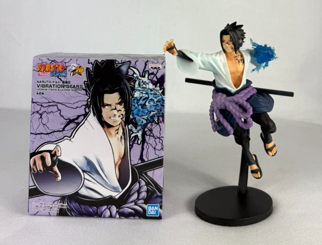 Sasuke Uchiha Figure - Naruto Shippuden - Vibration Stars- BANDAI NAMCO