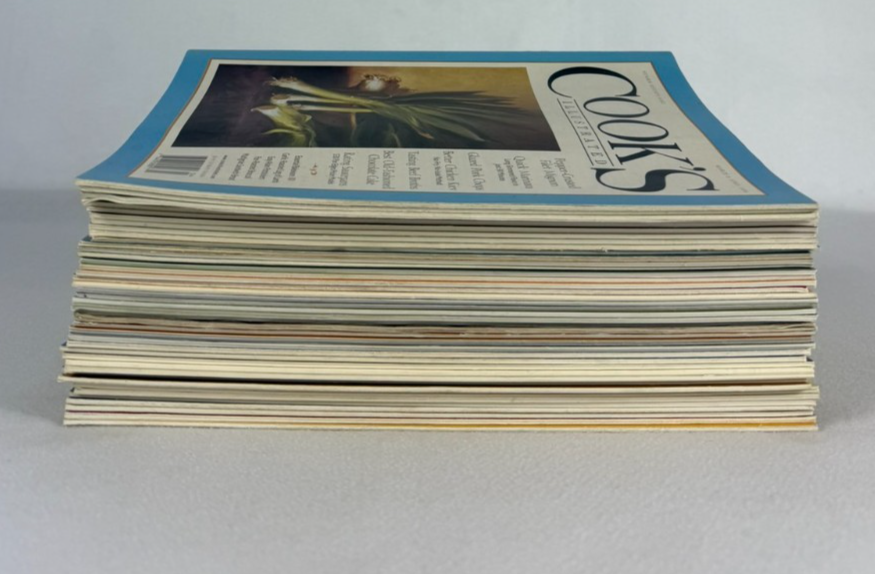 40 Cook’s Illustrated Magazines 2002–2015 Partial Complete Lot Back Issues
