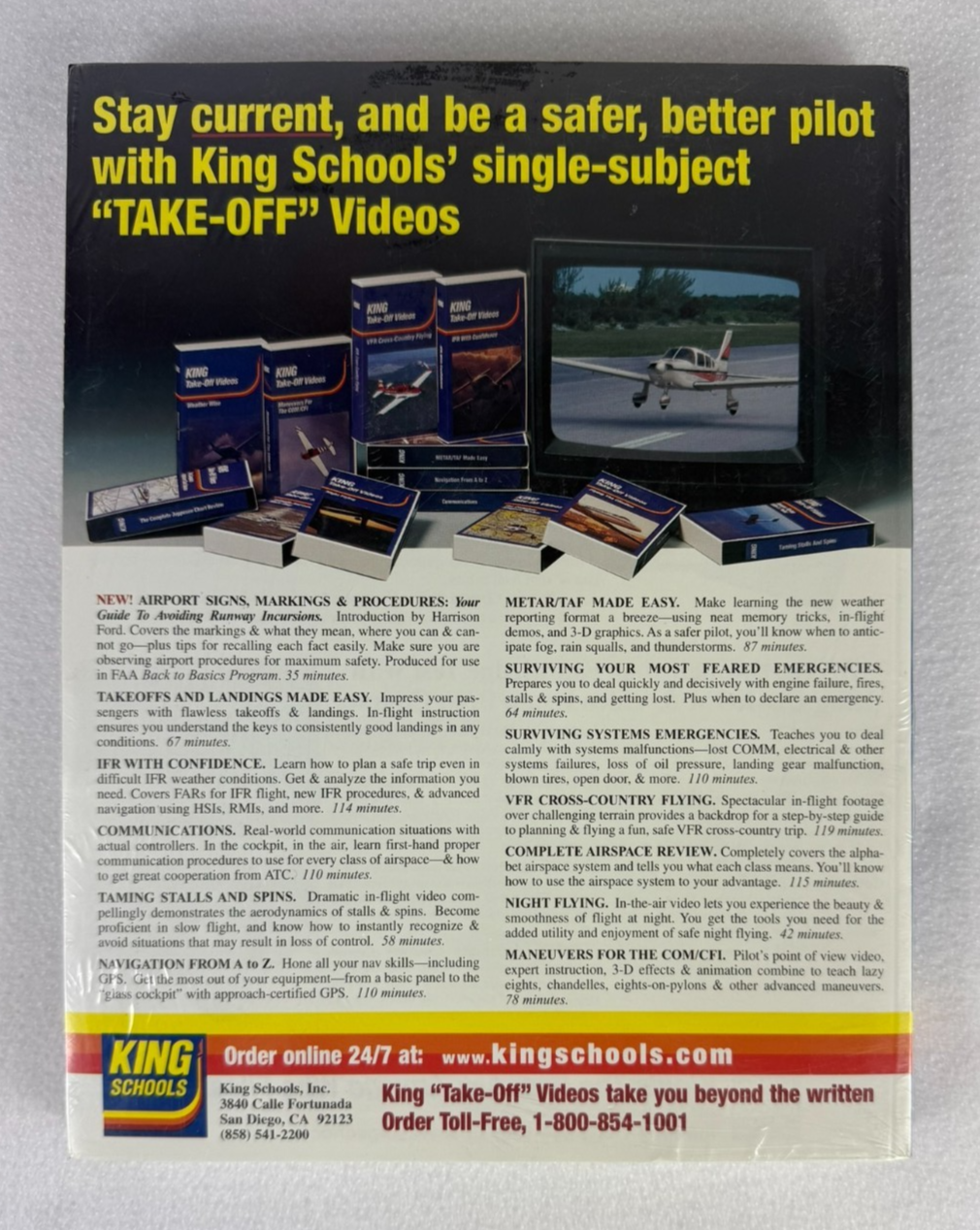 King Schools Private Pilot Knowledge Test Course – Aviation Training (Sealed)