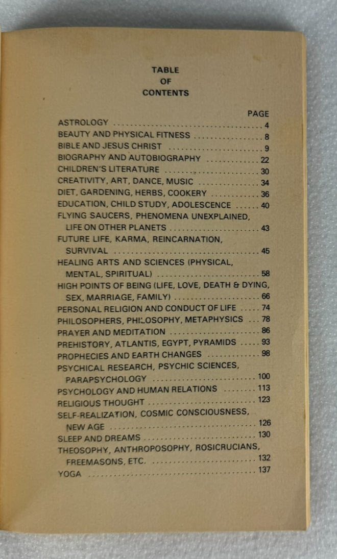 Lot of A.R.E. Journal Issues + Library Book List – Edgar Cayce Association